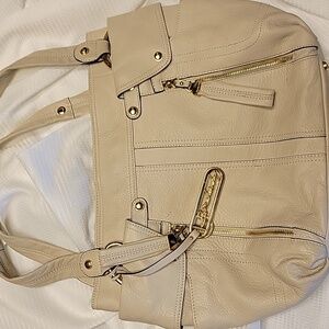 B. Makowsky genuine leather shoulder bag